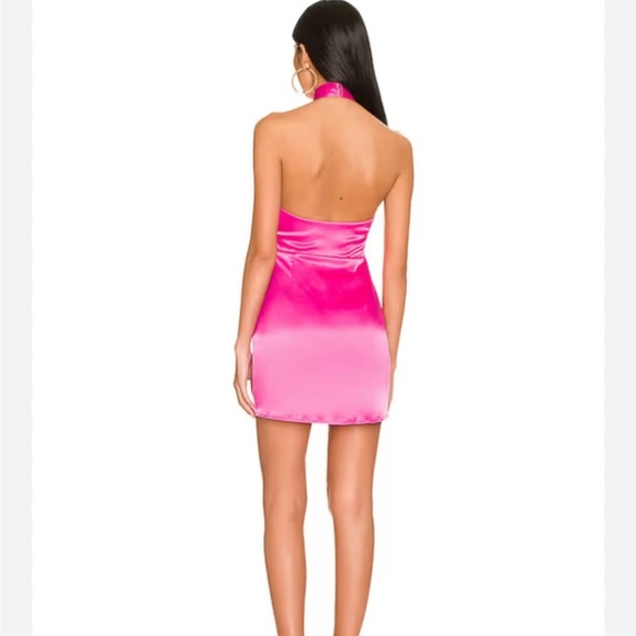 NWT Superdown Samira Satin Revolve Mini Dress - Picture 2 of 9